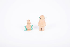 Wooden Enchanted Figures Pk10