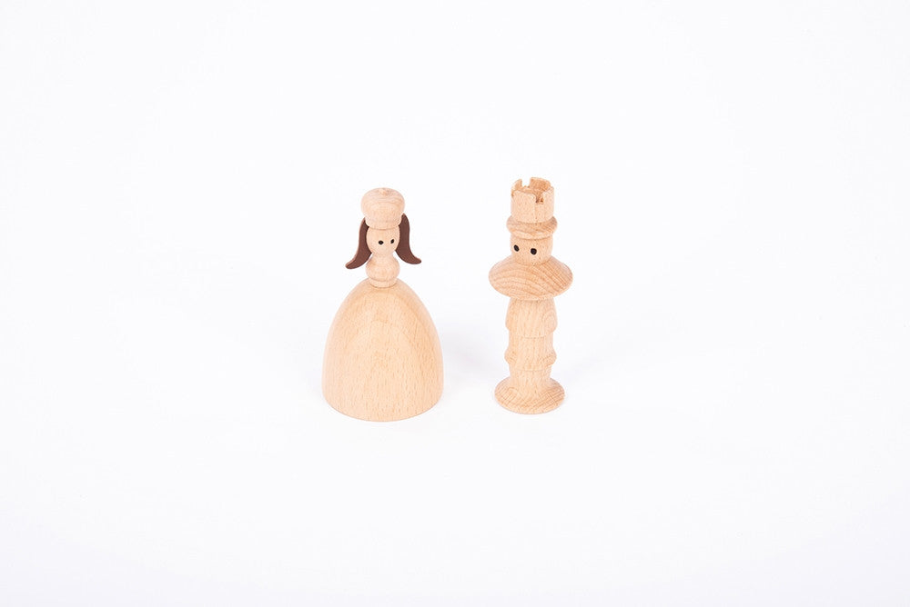 Wooden Enchanted Figures Pk10