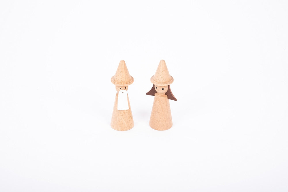 Wooden Enchanted Figures Pk10