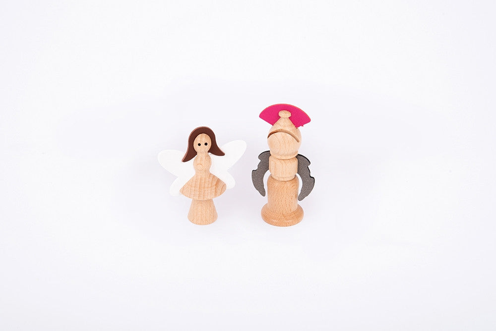 Wooden Enchanted Figures Pk10