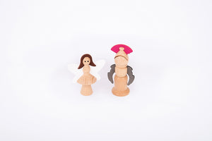 Wooden Enchanted Figures Pk10