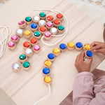 Load image into Gallery viewer, Wooden Lacing Jewels
