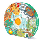 Load image into Gallery viewer, Hape Four Season Puzzle — LED Light-Up Educational Puzzle for Kids
