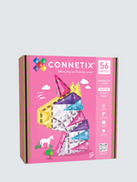 Load image into Gallery viewer, Connetix Glitter Unicorn Pack – 56 pcs
